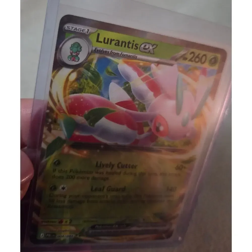 Lurantis ex 004/84 Double Rare Pitch Black Pokemon New